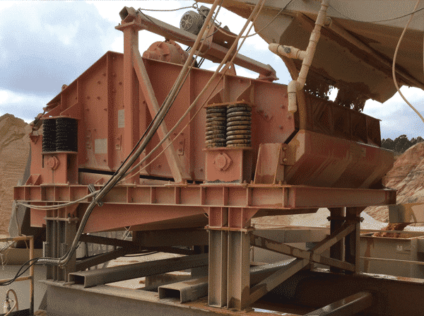 Reverse Incline Vibrating Screen